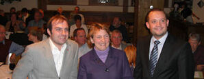 (v.l.) Timo Steinhilper, Katja Mast, Manuel Linkenheil