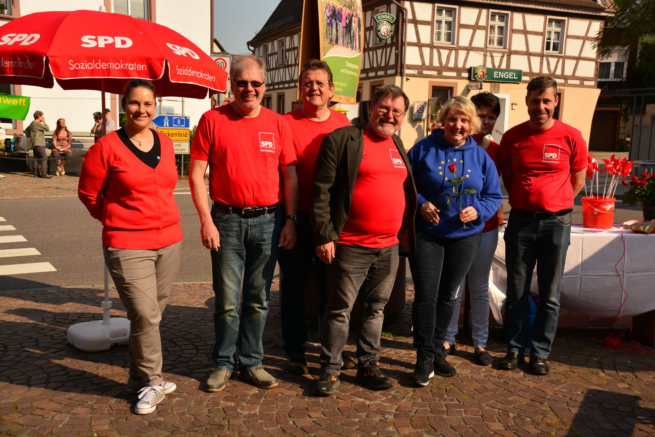 Wahlkampf mit Katja Mast